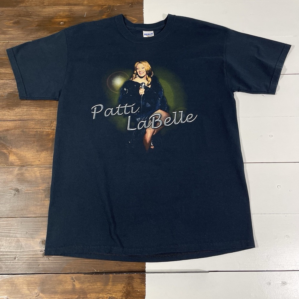 Vintage Patti Labelle Black a at-Shirt Mens Large Soul Music